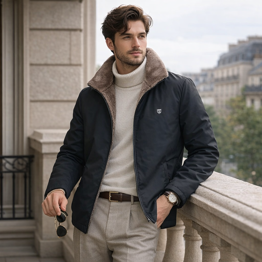 Gstaad Fall Jacket + Turtleneck Free