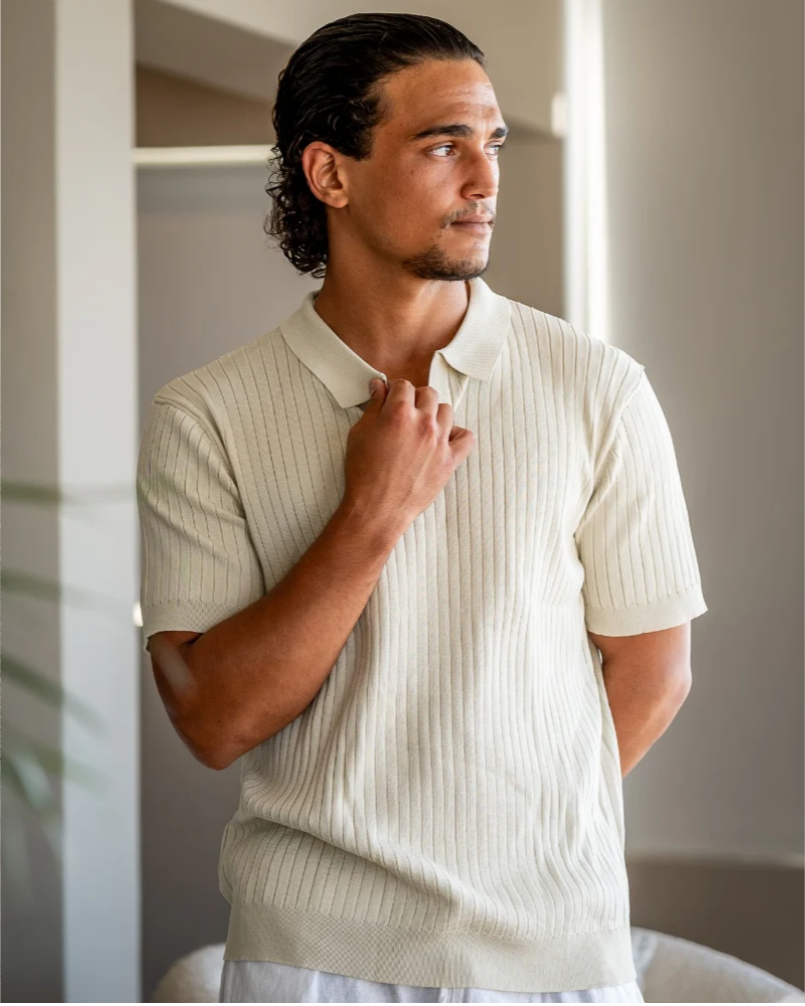Premium Ribbed Polo