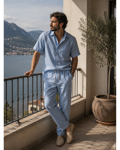 Porto Cervo 100% Linen Set