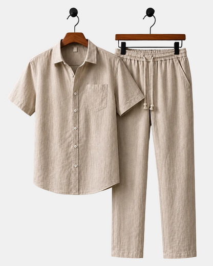 Porto Cervo 100% Linen Set