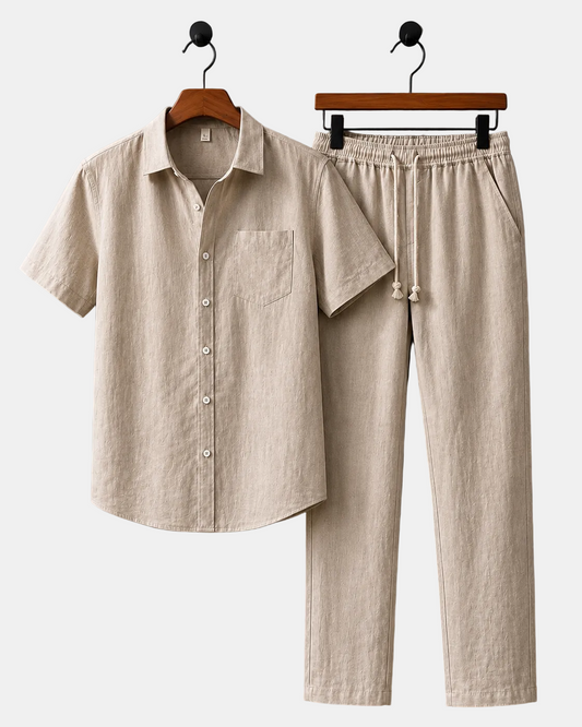 Porto Cervo 100% Linen Set